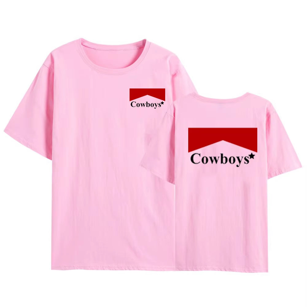 How Bout Them Cowboys T-Shirt Unisex Rodeo T-Shirt Vintage Western Shirt Country Style Shirt Woman Graphic Tees Casual Tops