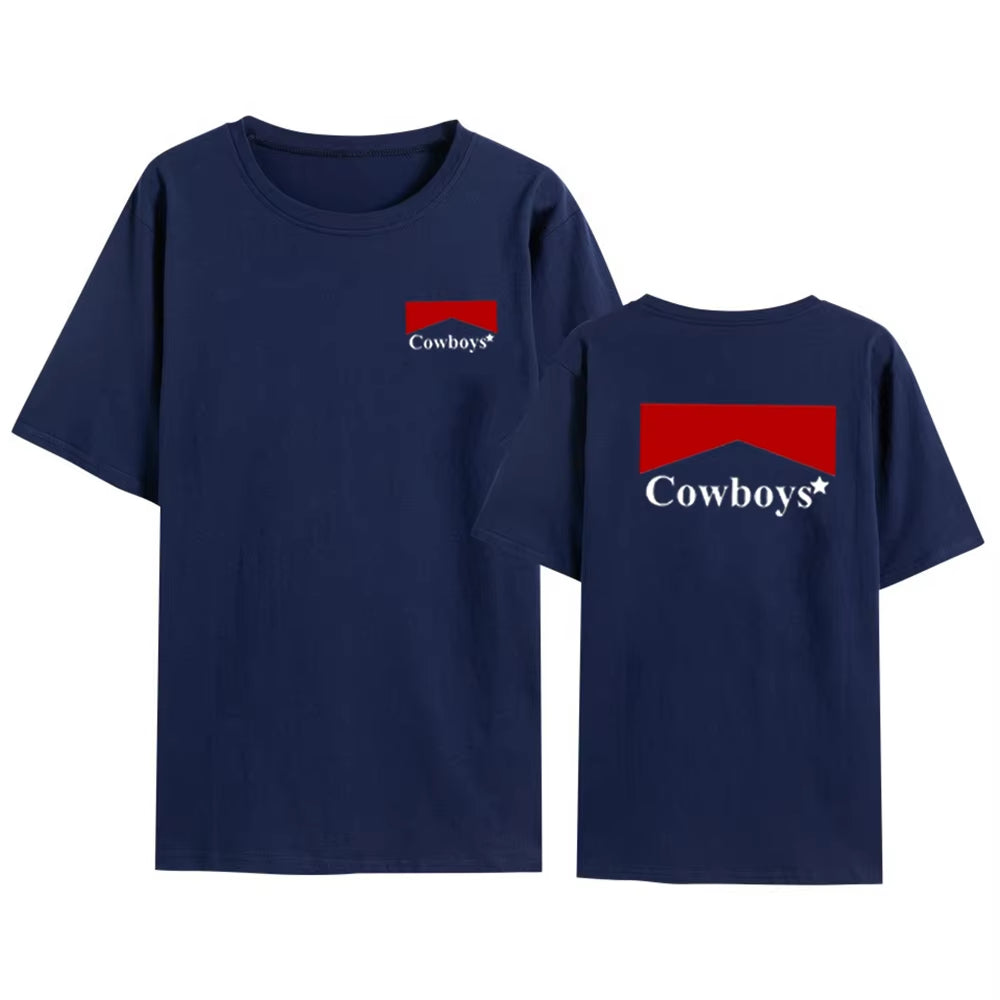 How Bout Them Cowboys T-Shirt Unisex Rodeo T-Shirt Vintage Western Shirt Country Style Shirt Woman Graphic Tees Casual Tops