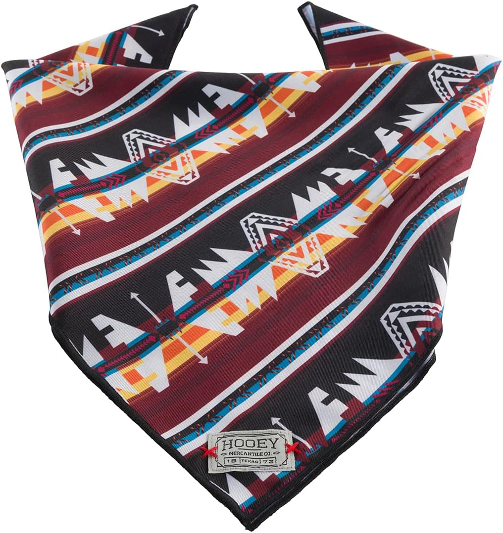 Mercantile Dog Bandana, Durable Polyester Dog Bandana with Graphic-Inspired Prints, Totem, One Size