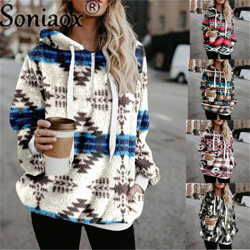 Cute Rustic  Western Pullover Hoodie